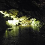 grotte de lave à Sao Vicente